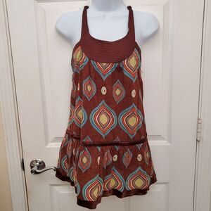 Boho Retro Freeway Top M